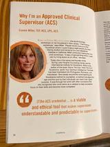 Why I am an Apprroved Clinical Supervisor